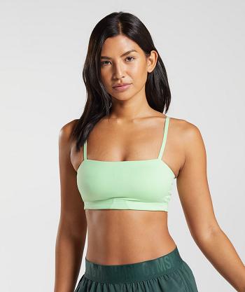 Gymshark Bandeau Sport Bh Dam Gröna | SE 2858GSO